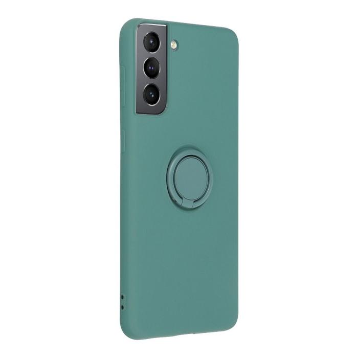 Forcell - Forcell Galaxy A53 5G Skal Silikon Ring - Grön