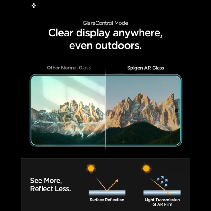 Spigen - [2-Pack] Spigen Skärmskydd Härdat Glas För Galaxy S26 - Clear
