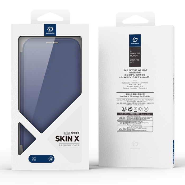 Dux Ducis - Dux Ducis iPhone 16 Plånboksfodral Magsfae Skin X Pro