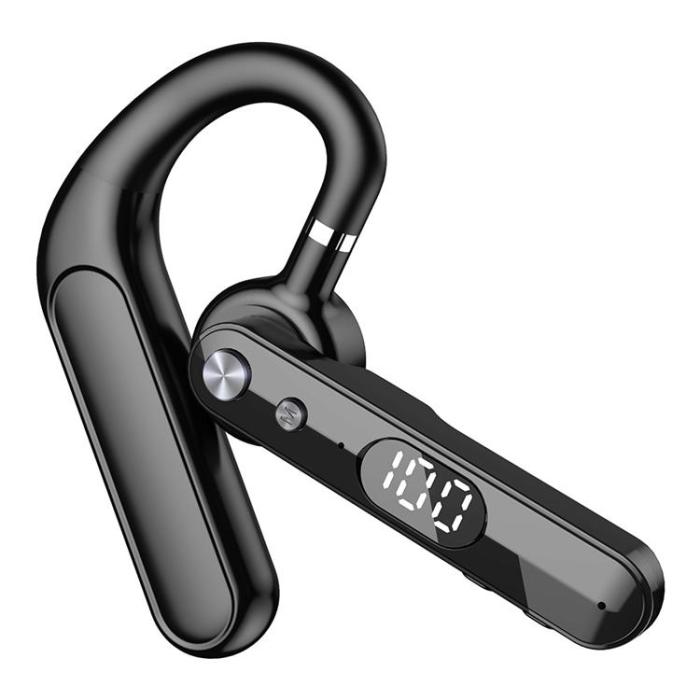 VSIDEA - VSIDEA Single Over-Ear Trådlösa Hörlur Bluetooth Business V82 - Svart