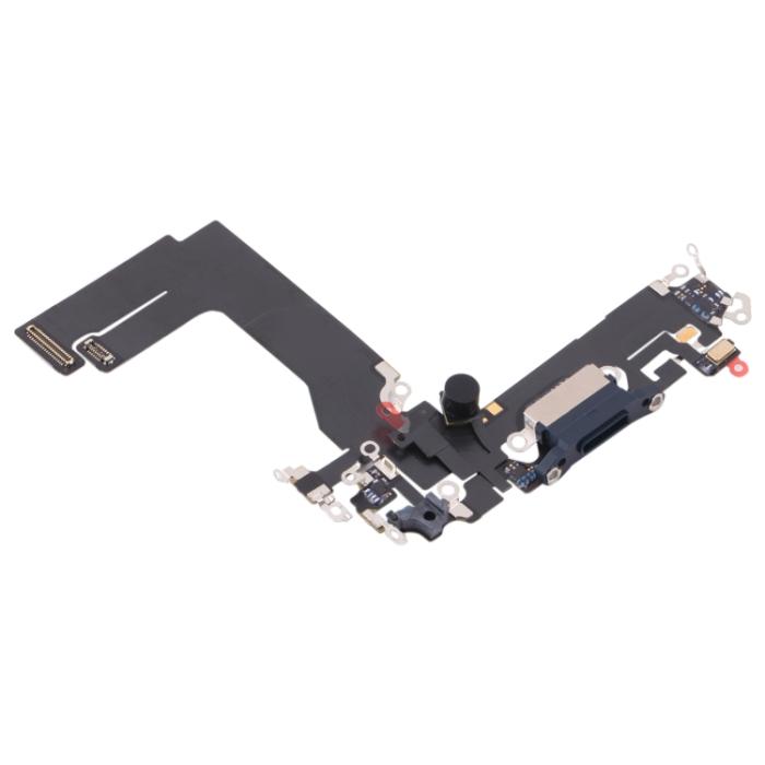 UTGATT1 - iPhone 13 Mini Laddkontakt med Flex - Svart