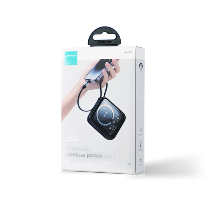 Joyroom - Joyroom Magsafe Powerbank 10000mAh 22.5W Icy Series - Svart