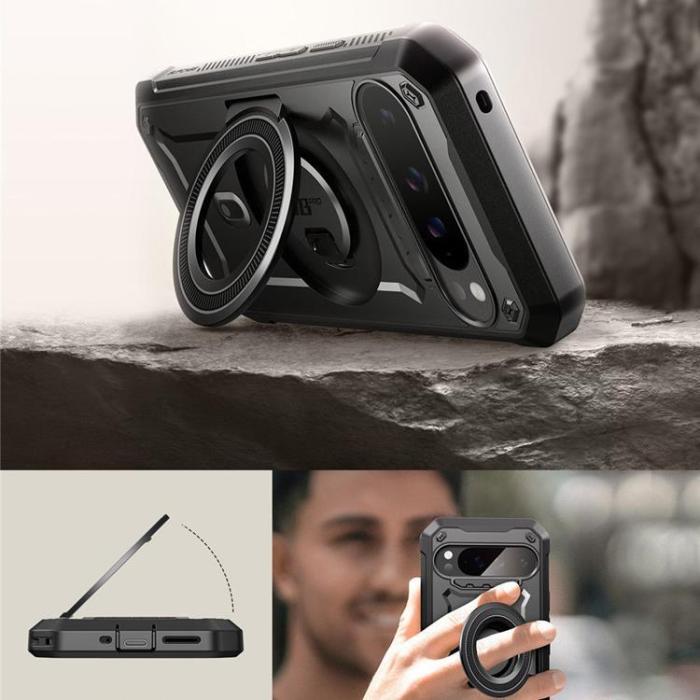UTGATT - Supcase Google Pixel 9 Pro XL Mobilskal Magsafe UB Pro - Svart