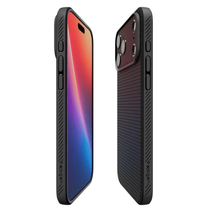 Spigen - Spigen iPhone 17 Pro Mobilskal Liquid Air - Svart