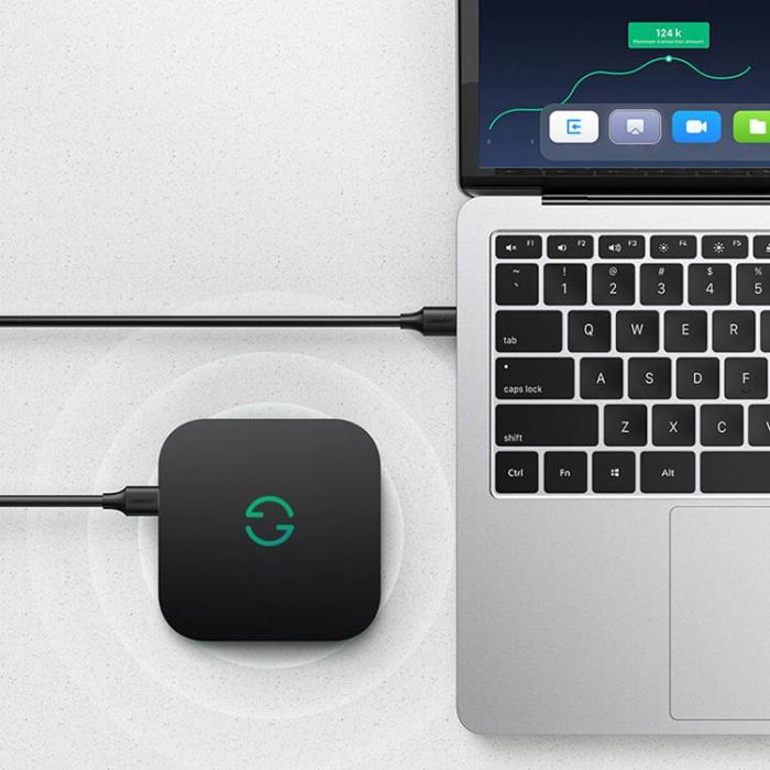 Ugreen - Ugreen USB-A till USB-A 3.0 Kabel 0.5m - Svart