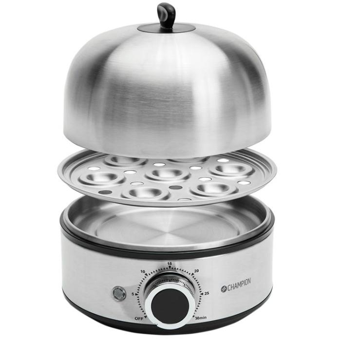 Champion - Champion Äggkokare Timer 7 Ägg EB600 Rostfri