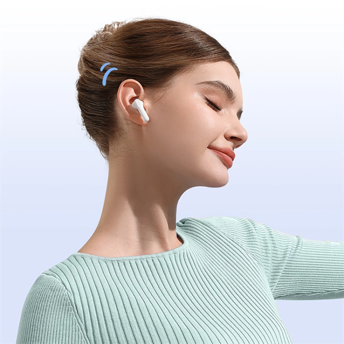 BASEUS - Baseus Bowie E12 Trådlösa Hörlurar In-Ear Bluetooth 5.3 - Vit