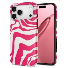 Tech-Protect - Tech-Protect Mobilskal F&ouml;r iPhone 18 Pro Magsafe Lamano - Flamingo Bloom