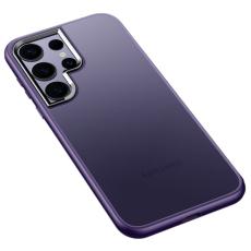 SULADA - SULADA Mobilskal till Galaxy S24 Ultra PC+TPU St&ouml;tt&aring;lig Lila