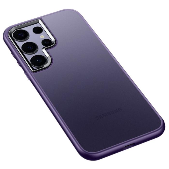 SULADA - SULADA Mobilskal till Galaxy S24 Ultra PC+TPU Stöttålig Lila