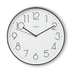 Hama - HAMA V&auml;ggklocka Corsica Svart/Vit 30cm
