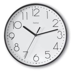 Hama - HAMA V&auml;ggklocka Salina Diameter 22cm Svart