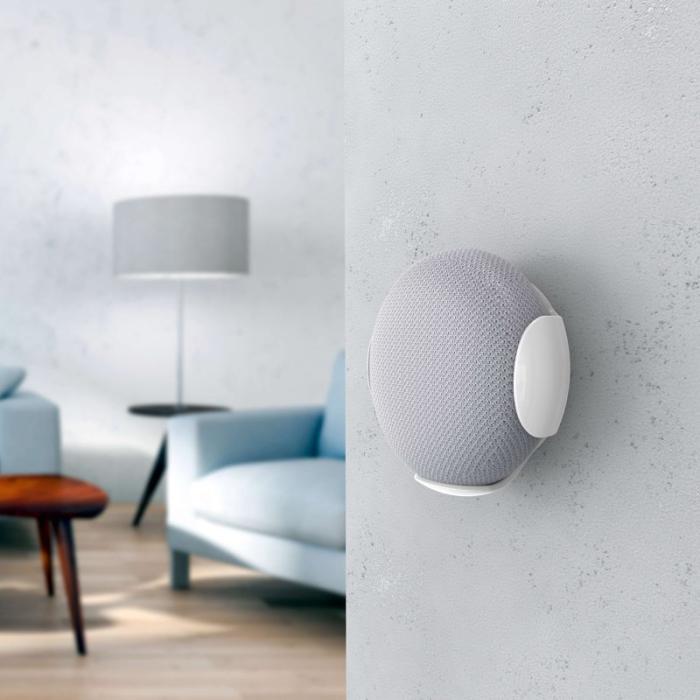 Hama - HAMA Väggfäste Google Home Mini Vit