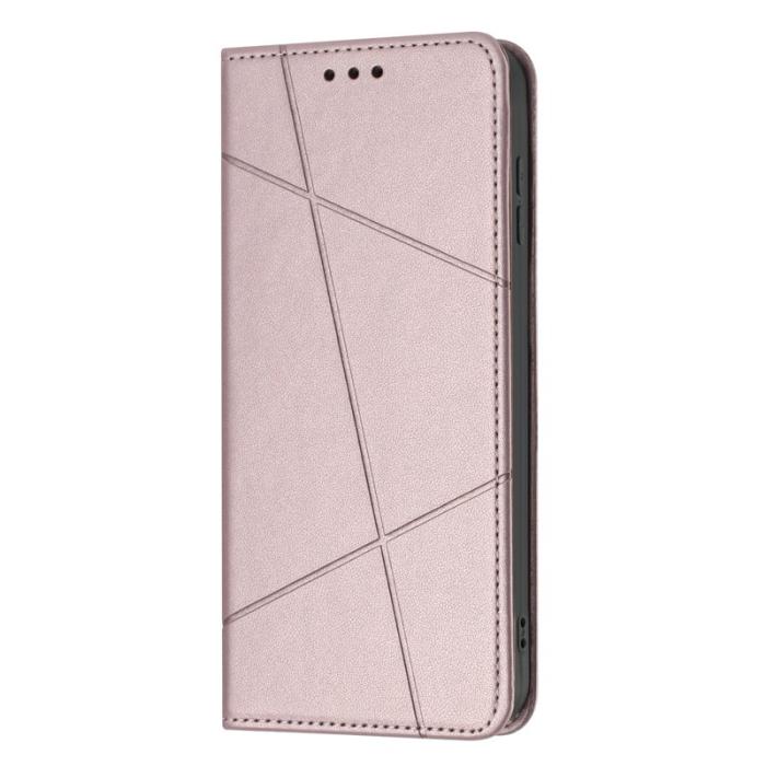 OEM - Plånboksfodral för Samsung Galaxy S26 Konstläder Stativ - Roséguld