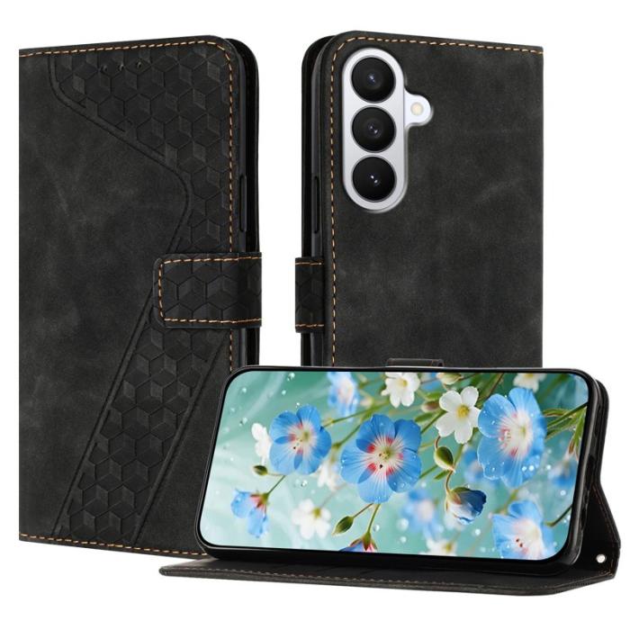 OEM - Plånboksfodral för Samsung Galaxy S26 Konstläder Stöd - Svart