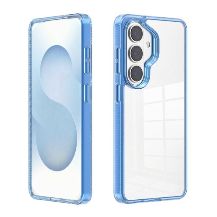 OEM - Mobilskal för Samsung Galaxy S26 Plus HD Klar TPU + PC - Blå