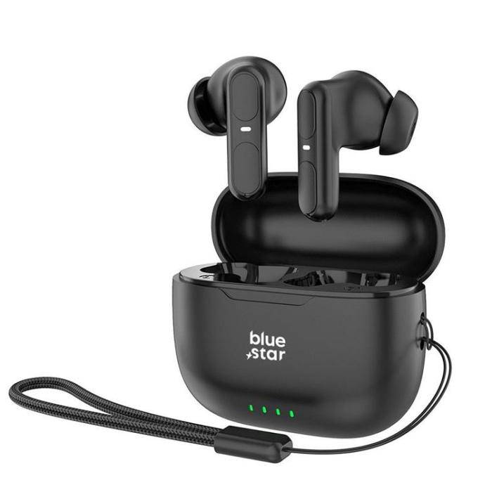 Blue Star - Blue Star Trådlösa In-Ear Hörlurar TWS BK31 - Svart