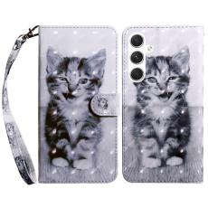 OEM - Mobilskal f&ouml;r Samsung Galaxy S26 St&auml;llm&ouml;nster Konstl&auml;der - Katt