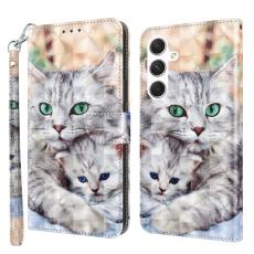 OEM - Mobilskal f&ouml;r Samsung Galaxy S26 St&auml;llm&ouml;nster Konstl&auml;der - Tv&aring; katter