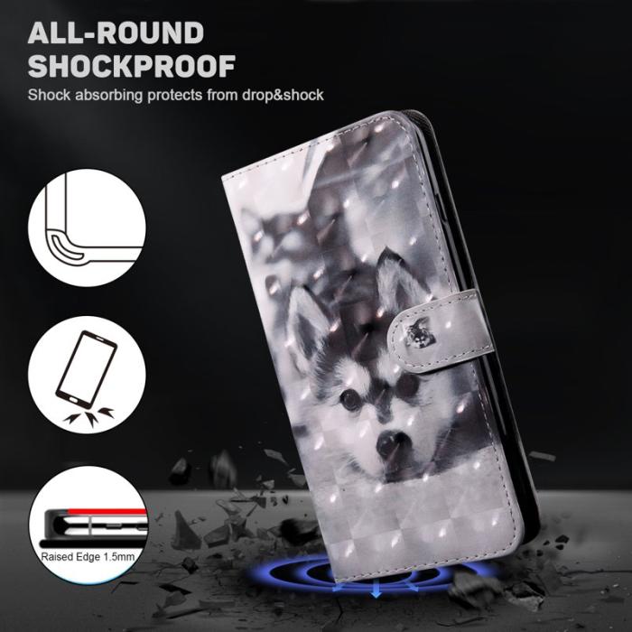 OEM - Mobilskal för Samsung Galaxy S26 Ställmönster Konstläder - Husky