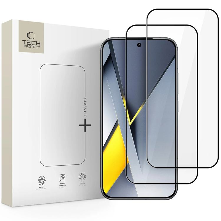 [2-Pack] Tech-Protect Xiaomi Poco F8 Pro Härdat Glas Skärmskydd | 2353 | AlltMobil
