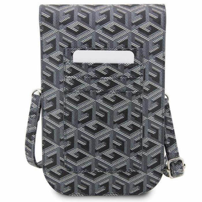 Guess - Guess Halsbandsfodral GCube Stripe - Svart