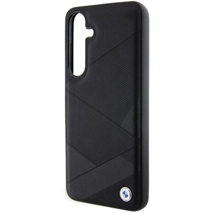 BMW - BMW Galaxy S24 Mobilskal Signature Läder Crossing Line Pattern