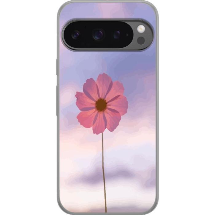 iSecrets - Mobilskal till Google Pixel 9 Pro XL med Rosa blomma