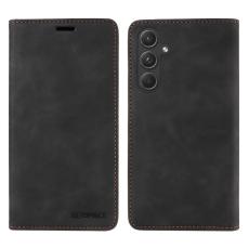 BETOPNICE - BETOPNICE 003 f&ouml;r Samsung Galaxy A55 5G Pl&aring;nboksfodral Konstl&auml;der - Svart