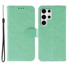 OEM - Samsung Galaxy S26 Ultra Pl&aring;nboksfodral Flip Konstl&auml;der - Gr&ouml;n