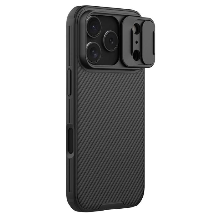 Nillkin - NILLKIN Camshield Pro Mobilskal till iPhone 17 Pro MagSafe TPU + PC Svart