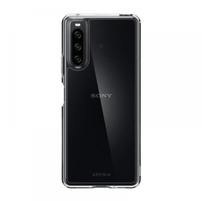 UTGATT1 - Spigen Ultra Hybrid Skal Sony Xperia 10 IV - Crystal Clear