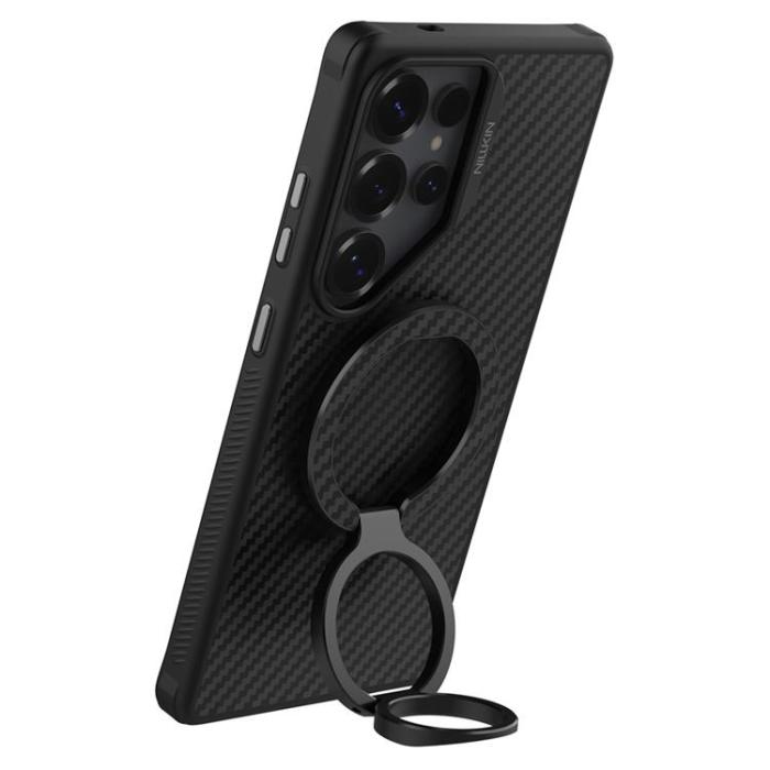 Nillkin - NILLKIN Magnetisk Ringhållare Kickstand Aramid Fiber Aluminiumhållare