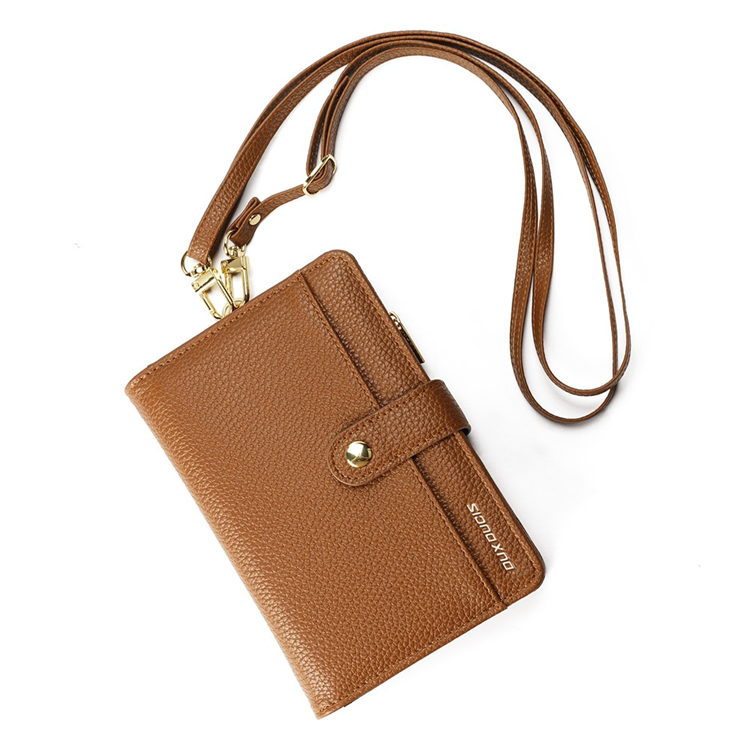 Dux Ducis Passhållare Plånbok RFID Multikort PU-Läder - Brun | 2353 | AlltMobil