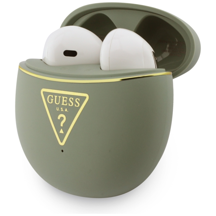 Guess - Guess TWS In-Ear Hörlurar Gold Line Triangle - Khaki