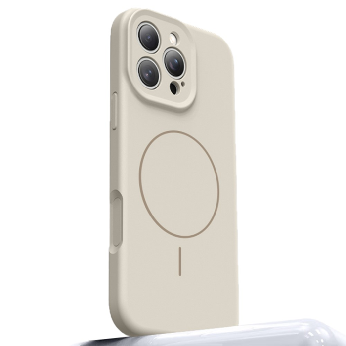 A-One Brand - iPhone 16 Pro Max Mobilskal Magafe med Camera Touch Control - Vit