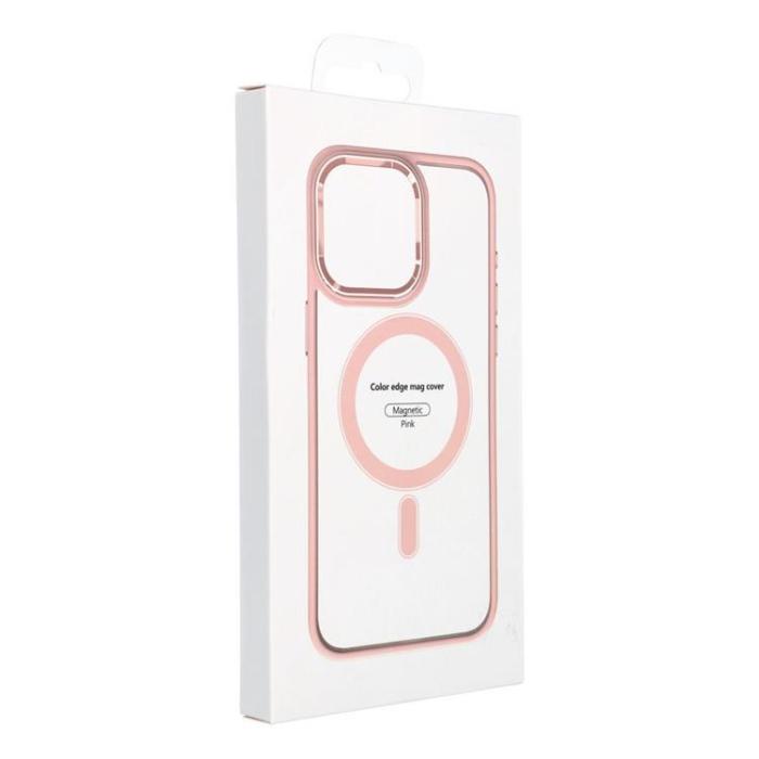 OEM - Galaxy S25 Plus Mobilskal Magsafe Color Edge - Rosa