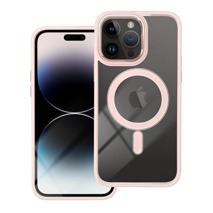 OEM - Galaxy S25 Plus Mobilskal Magsafe Color Edge - Rosa