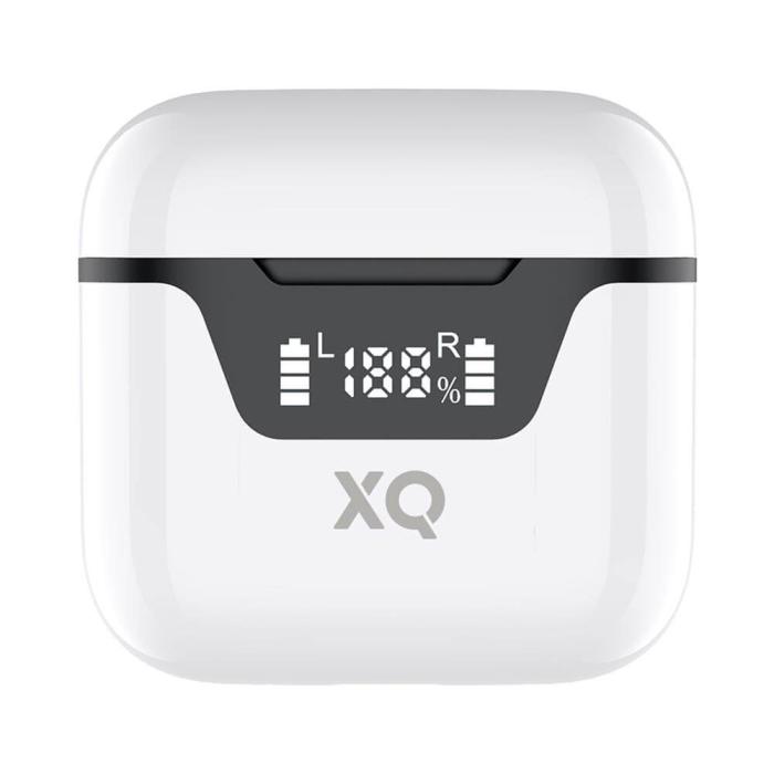 UTGATT5 - XQISIT TWS Button type TW200 Vit - Trådlösa In-Ear hörlurar