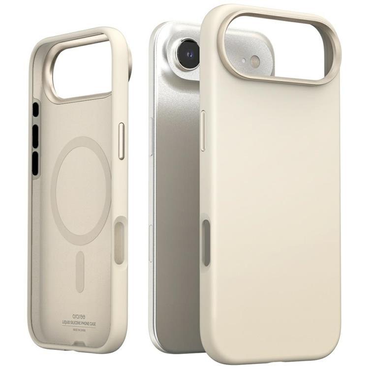 Araree Mobilskal till iPhone Air MagSafe Typo Skin M - Stone