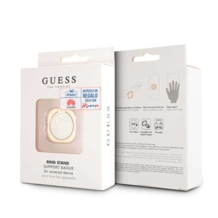 Guess - Guess Ringhållare - Guld/Vit