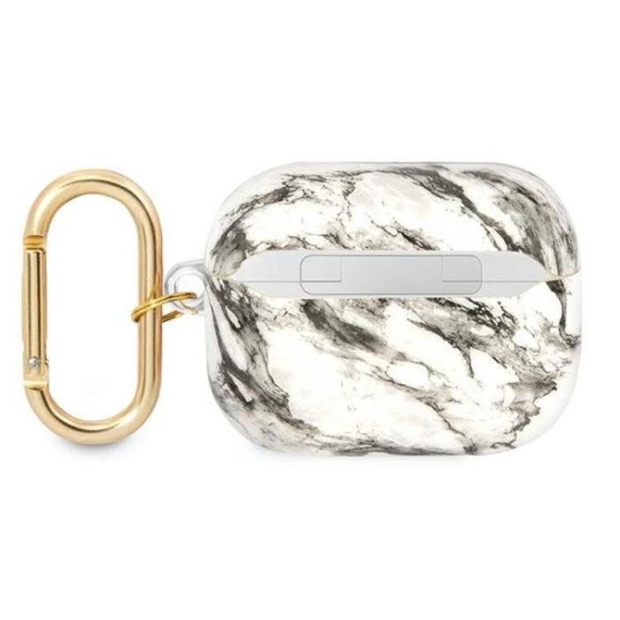 Guess - Guess Airpods Pro Skal Marble Strap Collection - Grå