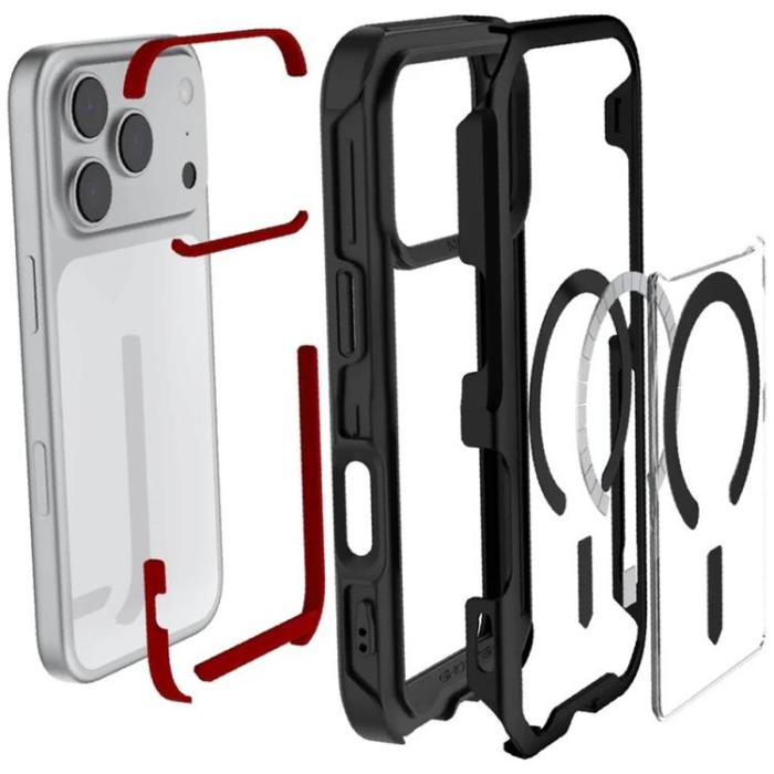 Ghostek - Ghostek iPhone 17 Pro Mobilskal MagSafe Atomic Slim - Svart