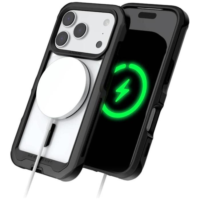 Ghostek - Ghostek iPhone 17 Pro Mobilskal MagSafe Atomic Slim - Svart