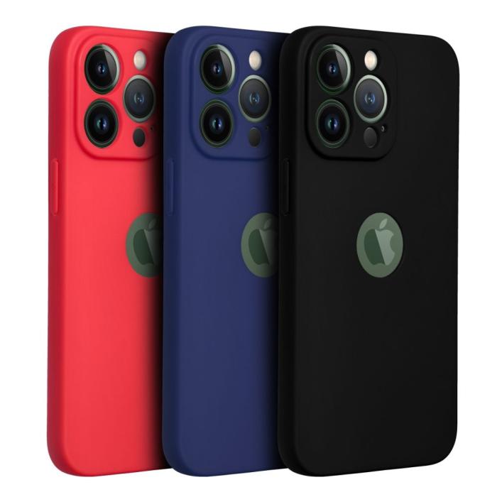 OEM - iPhone 13 Pro Skal Forcell Soft Mjukplast Svart