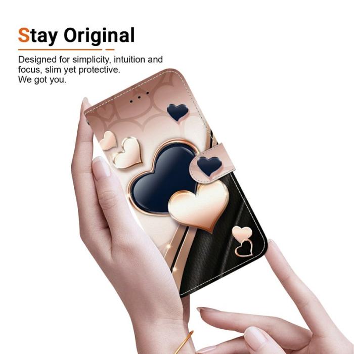 OEM - Samsung Galaxy S26 / S26 Pro Fodral Äkta Läder Ställ - Love