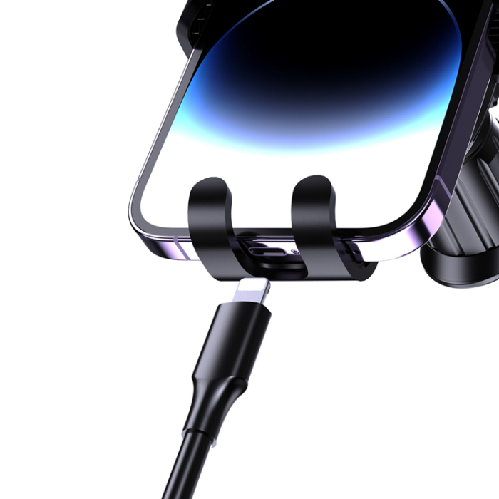 Dudao - Dudao Gravity Bilhållare för Vindruta och Instrumentbräda F5N Plus - Svart