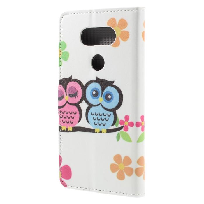 OEM - Plånboksfodral till LG G5 - Owl Couple