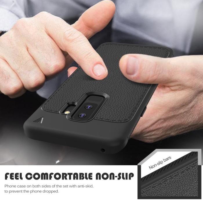 UTGATT4 - IVSO Gentry Skal till Samsung Galaxy S9 Plus - Svart
