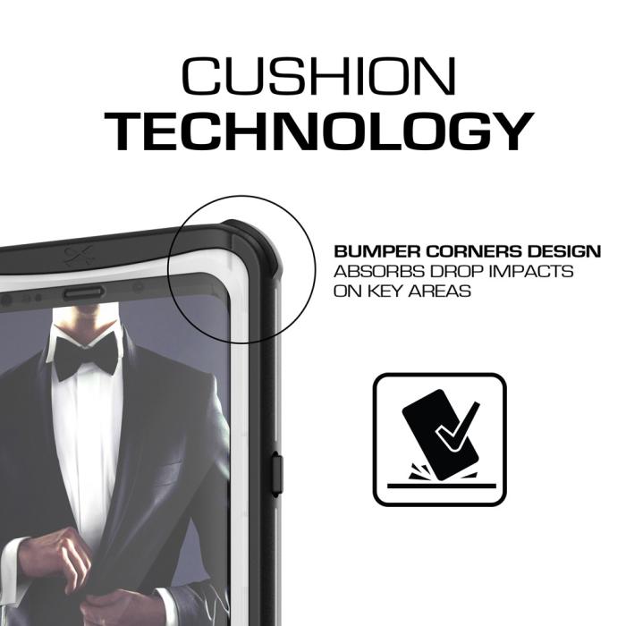 UTGATT4 - Ghostek Nautical 2 Vattentätt Skal till Samsung Galaxy S9 Plus - Vit